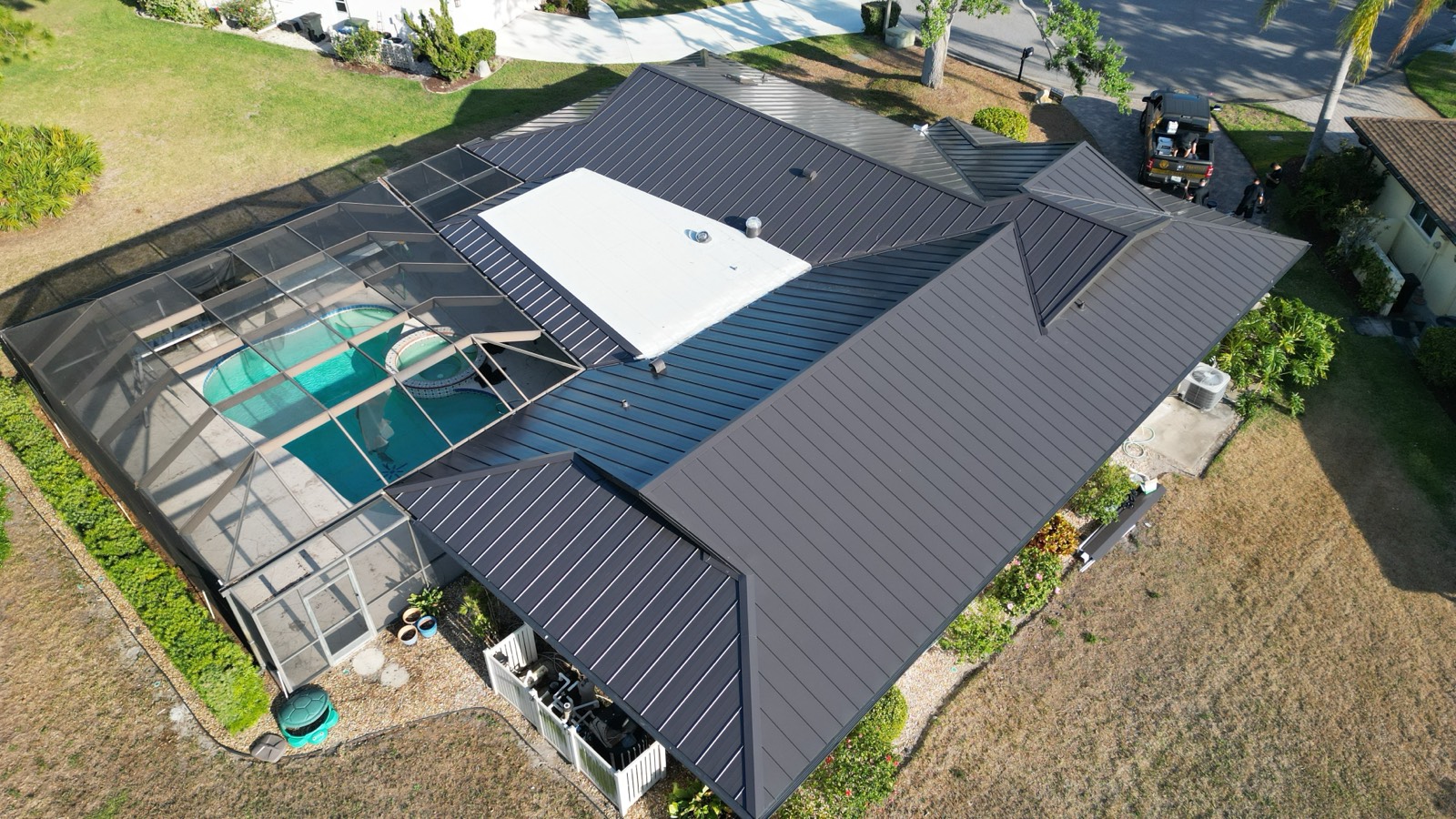 After — new Prestige Roofing roof